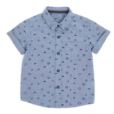 Toddler All-Over Short-Sleeved Shirt